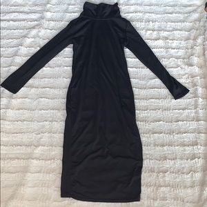 Spandex midi dress